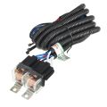 H4 Negative Switched LED Headlight Lamp Bulb Relay Wiring Harness Plug Kit. 