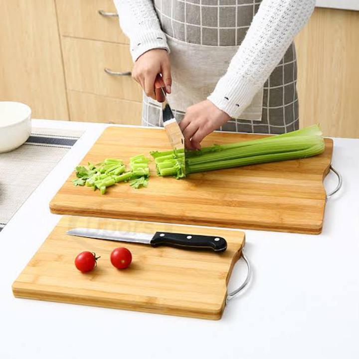 Wooden Cut And Cut Board With Handle 4030Cm - High-Quality Wooden Cutting Board With Handle - Measuring 4030Cm