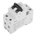 DC Circuit Breaker 2P 250V Low-voltage Miniature for Solar Panels Grid System. 