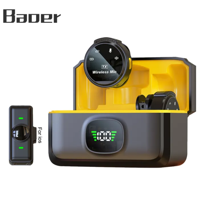 Baoer%20J6%20Wireless%20Lavalier%20Microphone%20Magnetic%20Lapel%20Noise%20Reduction%20Microphones%20With%20Digital%20Display%20Charging%20Case%20For%20Recording%20Interview%20-%20Image%209
