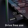 Qualcomm QCC3056 CSR Bluetooth 5.2 Audio Transmitter 16Bit aptX LL HD Adaptive 40ms Low Latency Microphone Wireless Adapter. 