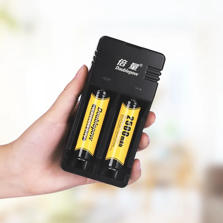 Doublepow%2018650%203.7V%202500mAh%20High%20Capacity%20Lithium-ion%20Rechargeable%20Li-ion%20Battery%20(Point%20Top)%20-%201%20Piece%20-%20Image%204