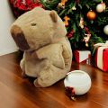 Tik Tok cartoon doll Kapibala capybara pop plush toy pop bracelet birthday gift. 