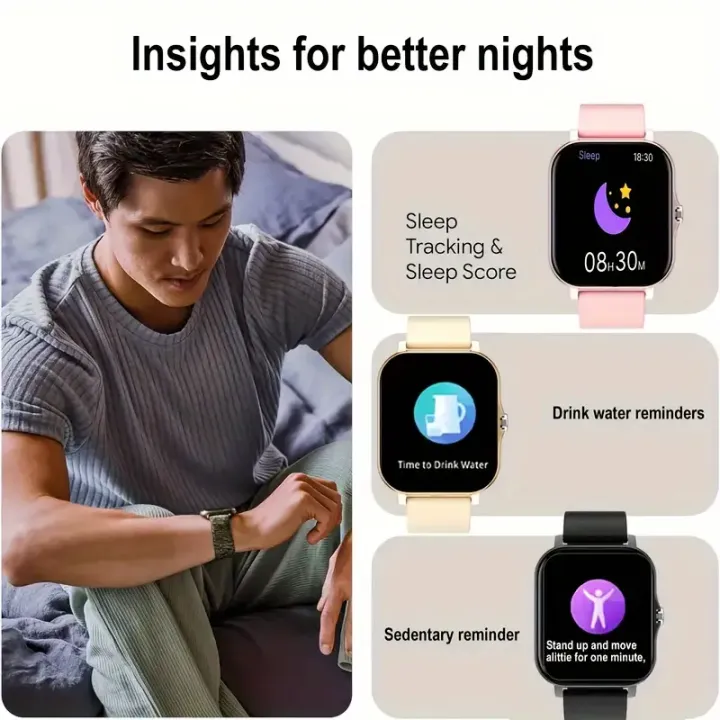 Timack%C2%AE%20New%20Women%20Bluetooth%20Call%20Smart%20Watch%20HeartRate%20Blood%20Pressure%20Monitoring%20Smartwatches%20Waterproof%20Men%20Smartwatch%20For%20Samsung%20IOS%20-%20Image%205