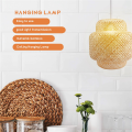 Modern Bamboo Pendant Light Rattan Lights Fixture Bamboo Wicker. 