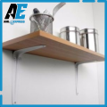 2 Pis Wall Mount Shelf Bracket Wall Rack L Clump 10x12 Inch. 