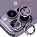 Camera Lens Protector for iphone 14 pro max/14 pro/14max/plus/14 Premium HD Tempered Glass Metal Ring Aluminum Alloy Lens Screen Cover Film. 