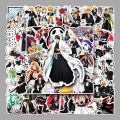 50PCS BLEACH Anime Waterproof Stickers Graffiti Decals Toy Laptop Luggage Fridge Guitar Notebook Car DIY Cartoon Stickers. 