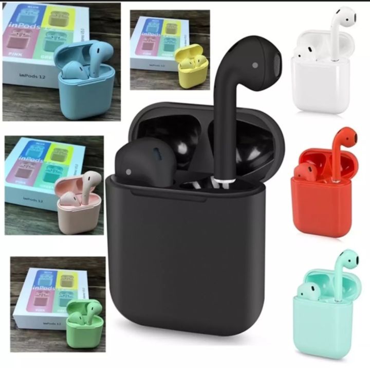 INPOD%2012%20TWS%20Wireless%20Headphone%20Mini%20AirPods%20Bluetooth%205.0%20Earphone%20With%20Charging%20Box%20Mic%20For%20All%20Smart%20phones%20-%20Image%205