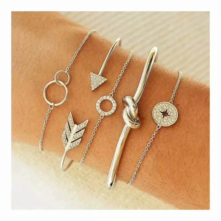 5%20Pcs/%20set%20Stone%20Bracelet%20Set%20For%20Women%20Beautiful%20Design%20-%20Image%205