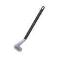 5-Color Golf Silicone Toilet Brush With Stand Set Long Handle Toilet Cleaning Brush Modern Sanitary Bathroom Accessories-39x7.5x5cm black. 