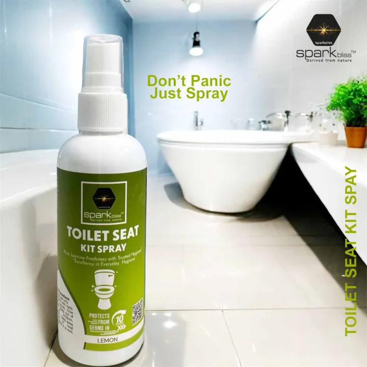Sparkbliss%20Toilet%20Seat%20Kit%20Sanitizer%20Spray%20Lavender,%20Kills%2099.99%25%20Germs%20on%20Toilet%20Seat,%20Spray%20for%20Protect%20From%20Germs%20in%2010%20seconds%20&%20Feel%20Fresh%20Scent%20-100ml%20-%20Image%202