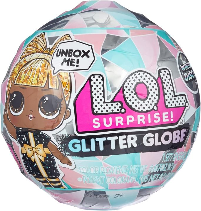 Surprise! Glitter Globe Doll Winter Disco Series with Glitter Hair 
