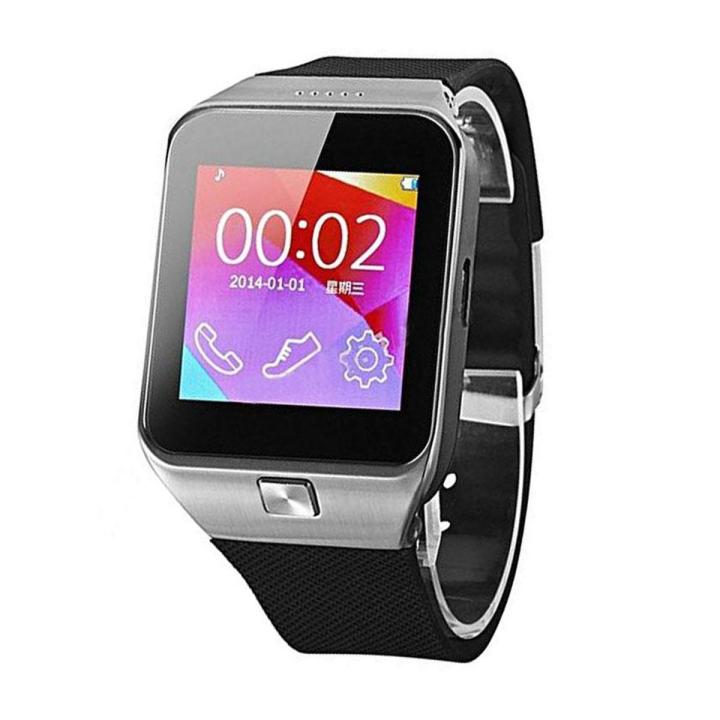 Android Bluetooth Wireless Smart WatchGV 06 Silver Daraz .bd