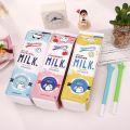 【Fashion】New creative ulation of cartoon pencil case cute Pu pen stationery pouch for student school Red. 