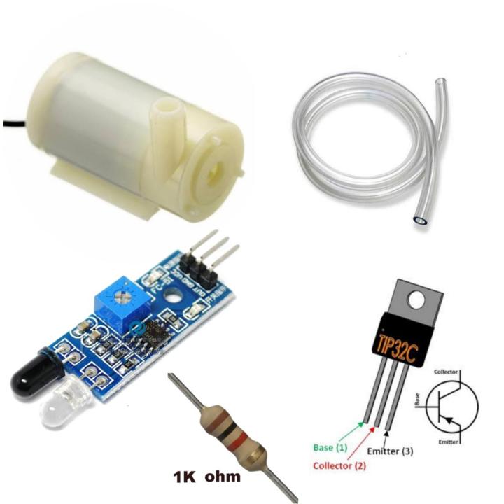 Ir sensor control mini pump