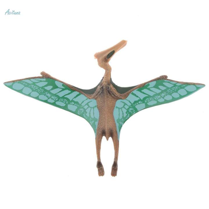 2xRealistic Cretaceous Quetzalcoatlus Model Action Figure Kids Toy Collections