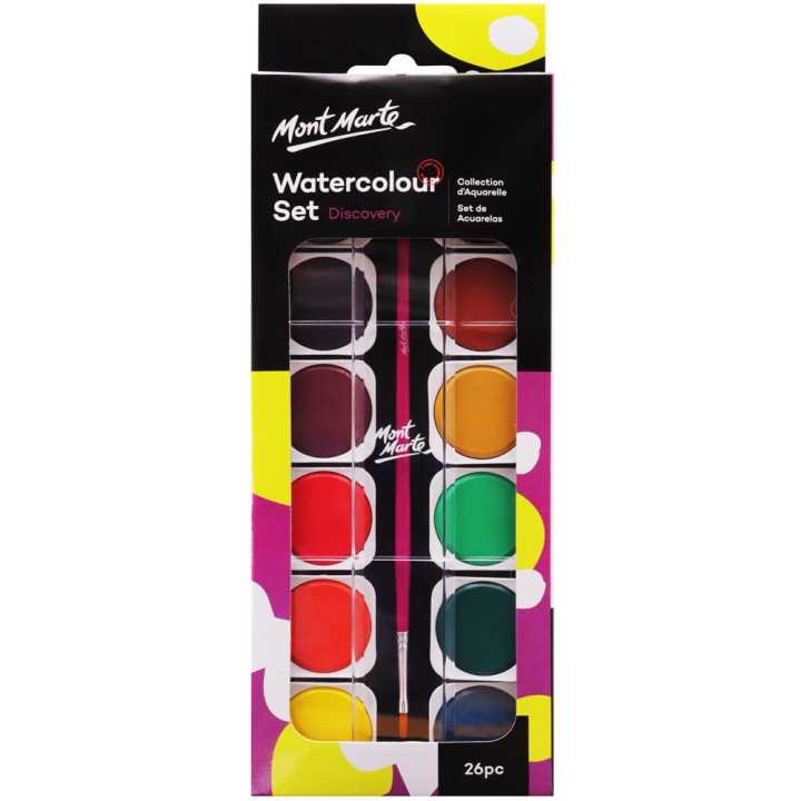 Mont Marte Watercolor Painting Set 26pc