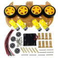 4 Wheel Drive Smart Robot Chassis Kit. 
