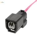 Fuel Spray Nozzle Injector Connector Pigtail Harness Socket Plug 2-Wire. 