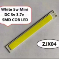 Model-D8010 WHITE Color 7W Mini LED DC 3V 3.7V White LED SMD Strip COB Bead Chip For Bulb Light Lamp Car Light Source 7 Watt DIY LED Light Bulbs. 