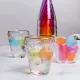 10 Pcs PE Reu Cubes Colorful Chilling Squares Stones Filled With Pure Water Non Diluting Ice Cubes Easy To Chill Beverage. 