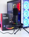 Fifine K658 USB RGB Microphone for PC/Mac/Mobile (Official Product). 