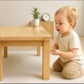 4PCS Baby Safety Silicone Corner Protector Set – Transparent Table & Furniture Edge Protection Cover | Kids Anti-Collision Corner Guards | Soft Shockproof Silicone Protectors. 
