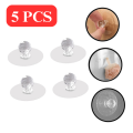 Self Adhesive Hook Knobs Cupboard Drawer Pull Handle Knobs Brand Acrylic No Drilling Mirror Cabinet Handles for Furniture Drawer Diamond Shape Hook-Ergonomic Accessories-Dhaka shopping zone. 