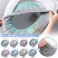 Home Wc Bathroom Toilet Pad Winter Warm Toilet With Thicker Washable Lids Mat Cover Closestool Cushion Warmer Soft Han U3d7.