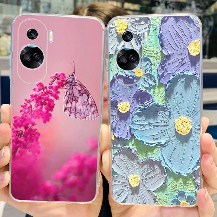 For%20Honor%2090%20Lite%20Case%20CRT-NX1%20Stylish%20Painted%20Back%20Cover%20Clear%20Silicone%20Soft%20TPU%20Phone%20Case%20For%20Honor%2090%205G%20Honor90%20Lite%20Fundas%20-%20Image%203