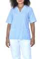 Women’s Cotton Workwear Scrub Set with V-Neck Design Healthcare.