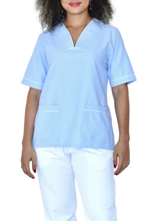 Women%E2%80%99s%20Cotton%20Workwear%20Scrub%20Set%20with%20V-Neck%20Design%20Healthcare%20-%20Image%207