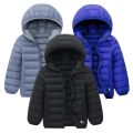 Kids Boy Lightweight Down Jacket Autumn Winter Coats Children Girl Warm Hooded Outerwear Teen Students Cotton Clothes 6-14 Years. 
