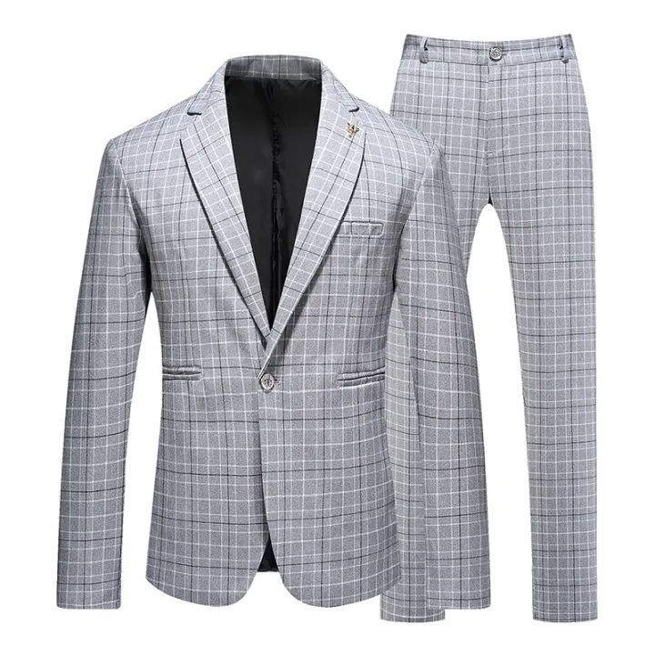 Black%20Men%20Suit%20Set%20Elegant%20Office%20Terno%20Masculino%20Completo%20Blazer+%20Pants%20Luxury%20Plaid%20Wedding%20Business%20Slim%20Saco%20Formal%20Hombre%20-%20Image%205