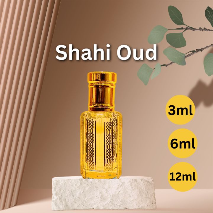 Shahi Oud Attar 3ml, 6ml, 12ml Very Long Lasting and Sweet Smells The Best Perfume of Shahi
