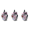 3pcs 28mm OKO PWK 28mm Power Jet Carburetor Carb Flat Slide OKO28 for JOG DIO KR150 RTL250 for Yamaha Kawasaki Suzuki. 