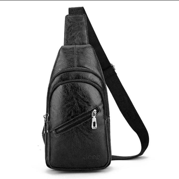 Jeep Buluo Man Bag Crossbody Sling Bags For Men Or Biker Pu