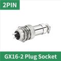 10 Set GX16 2 3 4 5 6 7 8 9 10 Pins Male Female Docking Aviator Aviation Plug Socket Circular Nut Connector Cable Connector. 