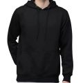 Women's Full Sleeves Hoodies Black. 