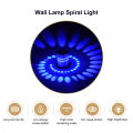【Wweirdoo】Aluminum Wall Lamp Spiral Light Multi-hole Light Corridor Background Wall Lamp. 