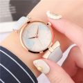 Fashion Watch Women Quartz Watch Ladies Simple Leather Wristwatch Women's Clock. 