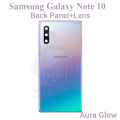 Samsung Galaxy Note 10 10 Plus Back Panel/Backshell/ Casing + With Camera Lens +  Without Side Buttons With Logo-All Colors Available. 
