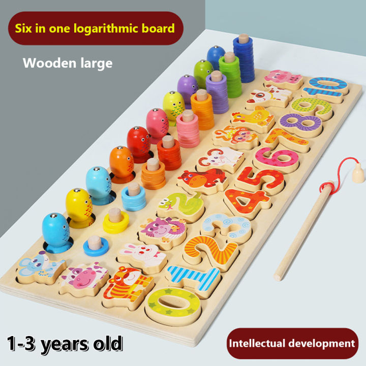 GC%206-in-1%20Wooden%20Alphabet%20Number%20Shape%20Puzzles%20Toys%20Toddlers%20Fishing%20Toy%20Rings%20Counting%20Sorting%20Educational%20Toys%20-%20Image%202