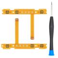 2 Pieces of Sl and Sr Button Ribbon Flexible Cables Compatible with for Nintendo Switch Joy-Con Controller. 