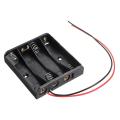 4 Slots AAA Battery Box Battery Holder Board for 4 x AAA Batteries DIY kit Case.