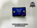 Motorcycle CNC Aluminum Rear Brake Fluid Reservoir Cap Cover For YAMAHA MT15 / MT-15 / MT 15 Indian Motorcycle. 