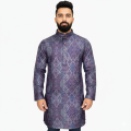 Printed Premium Quality Panjabi for Men | Luxury Cotton Ethnic Kurta | Stylish Traditional Wear for Eid, Wedding & Festive Occasions | Comfortable Breathable Fabric | Modern Slim Fit Design | Trendy Printed Panjabi for Smart & Elegant Look.
