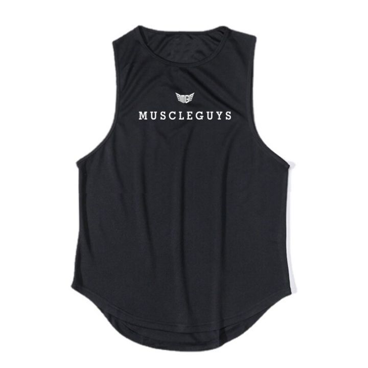 Men's Running Vest Gym Clothing Mesh Sports Bodybuilding