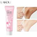 LAIKOU JAPAN SAKURA UNDERARM WHITENING CREAM BODY LOTION ARMPIT LIGHTEN DARK SPOTS -30G. 